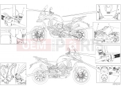 DUCATI Multistrada V4 POSITIONING PLATES [MOD:MSV4;XST:JAP]