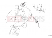DUCATI Multistrada 950 S Spoked Wheels FUEL TANK [MOD:MS950SSW]