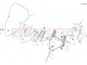 DUCATI Multistrada 950 S Spoked Wheels WINDSHIELD [MOD:MS950SSW]