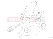 DUCATI 2021 Panigale Superleggera V4 REAR MUDGUARD [MOD:PANV4SL]