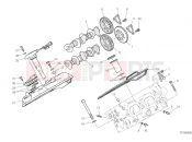 DUCATI 2021 Panigale V4 S REAR HEAD - TIMING SYSTEM [MOD:PANV4 S]