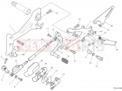 DUCATI 2021 Panigale V4 S FOOTRESTS, LEFT [MOD:PANV4 S;XST:BLG,EUR,GSO,JAP,ROK]