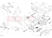 DUCATI XDiavel Dark FOOTRESTS, RIGHT [MOD:XDVLDARK]