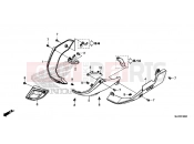 HONDA CB500X 2016 F-46 UNDER COVER