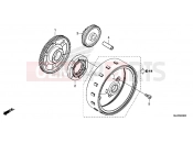 HONDA CB500X 2016 E-9 STARTING CLUTCH