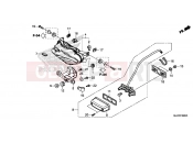 HONDA CB500X 2016 F-36 TAILLIGHT