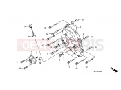 HONDA FJS600D6 SILVER WING 2006 E-7 RIGHT CRANKCASE COVER