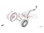 HONDA X-ADV 750 (ADV750H) 2017 E-11 GENERATOR