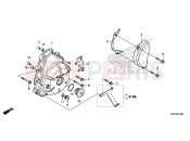 HONDA X-ADV 750 (ADV750H) 2017 E-10 A.C. GENERATOR COVER