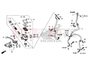 HONDA X-ADV 750 (ADV750H) 2017 F-5-10 FRONT BRAKE MASTER CYLINDER