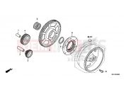 HONDA X-ADV 750 (ADV750H) 2017 E-9 STARTING CLUTCH