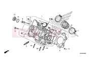 HONDA X-ADV 750 (ADV750H) 2017 E-2 CYLINDER HEAD