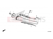 HONDA X-ADV 750 (ADV750H) 2017 E-4 CAM CHAIN/TENSIONER
