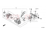 HONDA X-ADV 750 (ADV750H) 2017 E-23 THROTTLE BODY
