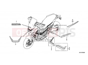 HONDA X-ADV 750 (ADV750H) 2017 F-50 MARK/STRIPE
