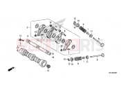 HONDA X-ADV 750 (ADV750H) 2017 E-3 CAMSHAFT/VALVE