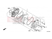 HONDA X-ADV 750 (ADV750H) 2017 E-12 WATER PUMP