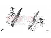 HONDA X-ADV 750 (ADV750H) 2017 F-30-10 PILLION STEP