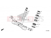 HONDA X-ADV 750 (ADV750H) 2017 F-9 STEERING STEM