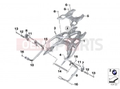 BMW Motorrad BMW 2019 S models S1000 XR (0D03, 0D13) UGGAGE RACK, TOPCASE
