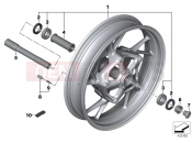 BMW Motorrad BMW 2019 S models S1000 XR (0D03, 0D13) AST RIM, FRONT