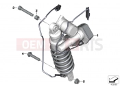 BMW Motorrad BMW 2019 S models S1000 XR (0D03, 0D13) PRING STRUT, ESA, REAR