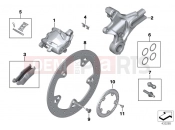BMW Motorrad BMW 2019 S models S1000 XR (0D03, 0D13) EAR WHEEL BRAKE