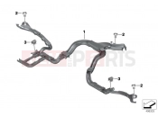 BMW Motorrad BMW 2019 R models R 1250 GS 19 (0J91, 0J93) ONDUIT FOR ENGINE