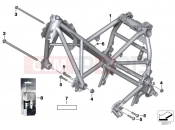 BMW Motorrad BMW 2019 R models R 1250 GS 19 (0J91, 0J93) RONT FRAME