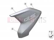 BMW Motorrad BMW 2019 R models R 1250 GS 19 (0J91, 0J93) RILL COVER 2