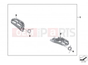 BMW Motorrad BMW 2019 R models R 1250 GS 19 (0J91, 0J93) OOTRESTS, ENDURO, WIDE, FRONT