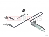 BMW Motorrad BMW 2019 R models R 1250 GS 19 (0J91, 0J93) EPAIR CONNECTOR, INDICATOR LAMP