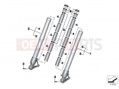 BMW Motorrad BMW 2019 R models R 1250 GS 19 (0J91, 0J93) ORK SLIDER