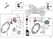 BMW Motorrad BMW 2019 R models R 1250 GS 19 (0J91, 0J93) RAKE SERVICE