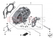 BMW Motorrad BMW 2019 R models R 1250 GS 19 (0J91, 0J93) YLINDER HEAD
