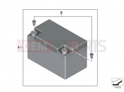 BMW Motorrad BMW 2019 R models R 1250 GS 19 (0J91, 0J93) ETROFITTING LITHIUM ION BATTERY