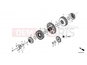 HONDA Africa Twin Adv. Sport DCT ES CRF1100D4M 2021 E-8-10 CLUTCH