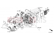 HONDA Africa Twin Adv. Sport DCT ES CRF1100D4M 2021 E-6-10 RIGHT CRANKCASE COVER