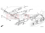 HONDA Africa Twin Adv. Sport DCT ES CRF1100D4M 2021 F-32 SWINGARM
