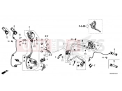 HONDA Africa Twin Adv. Sport DCT ES CRF1100D4M 2021 F-4-1 SWITCH & CABLE