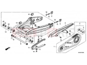 HONDA CB650RAK - CB650R Neo Sports Café 2019 F-32 SWINGARM
