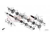 HONDA CB650RAK - CB650R Neo Sports Café 2019 E-17 TRANSMISSION