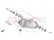 HONDA CB650RAK - CB650R Neo Sports Café 2019 F-33 REAR CUSHION