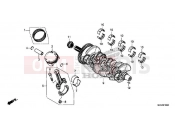 HONDA CB650RAK - CB650R Neo Sports Café 2019 E-16 CRANKSHAFT/PISTON