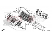 HONDA CB650RAK - CB650R Neo Sports Café 2019 E-2 CYLINDER HEAD