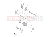 YAMAHA YZ 250 F YZ250F (B7BB) 2021 SHIFT CAM & FORK