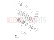 YAMAHA YZ 250 F YZ250F (B7BB) 2021 CLUTCH