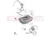 YAMAHA YZ 250 F YZ250F (B7BB) 2021 FUEL TANK