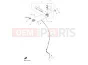 YAMAHA YZ 250 F YZ250F (B7BB) 2021 FRONT MASTER CYLINDER