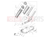 YAMAHA YZ 250 F YZ250F (B7BB) 2021 EXHAUST